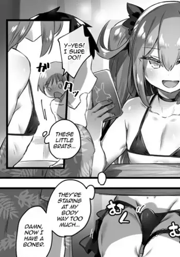 Otokonoko Onee-chan to Erogaki ga Ii Koto suru Manga + Skeb Illust